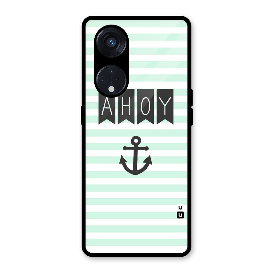Ahoy Sailor Glass Back Case for Reno8 T 5G