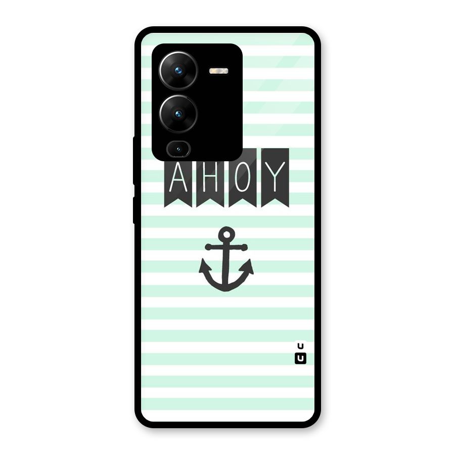 Ahoy Sailor Glass Back Case for Vivo V25 Pro