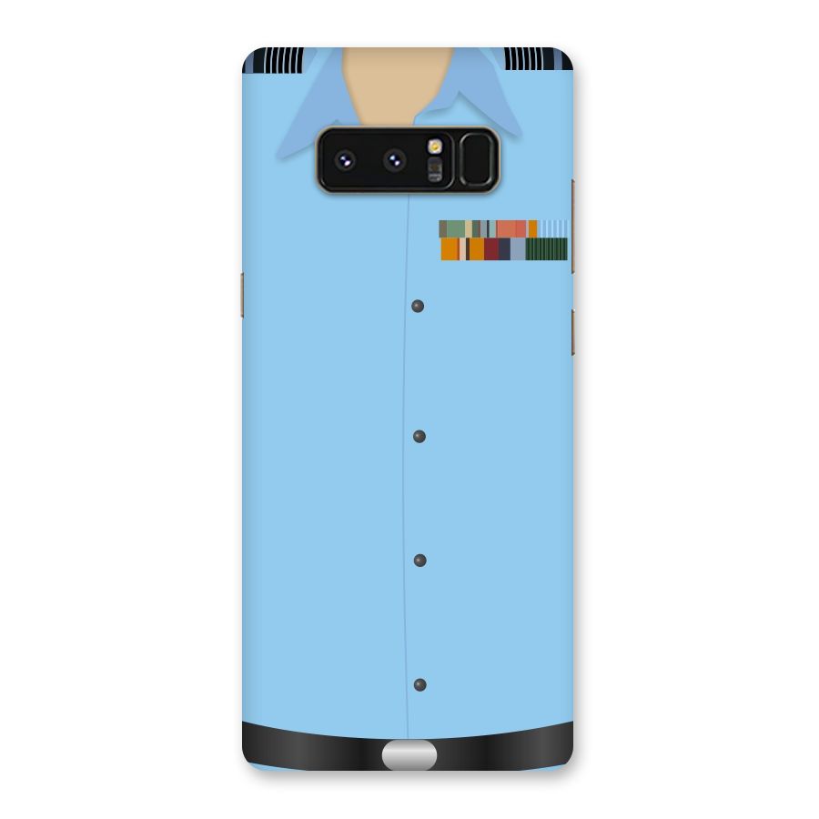 Air Force Uniform Back Case for Galaxy Note 8
