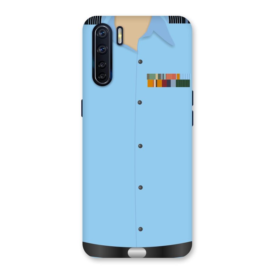 Air Force Uniform Back Case for Oppo F15