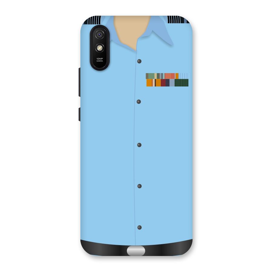 Air Force Uniform Back Case for Redmi 9A