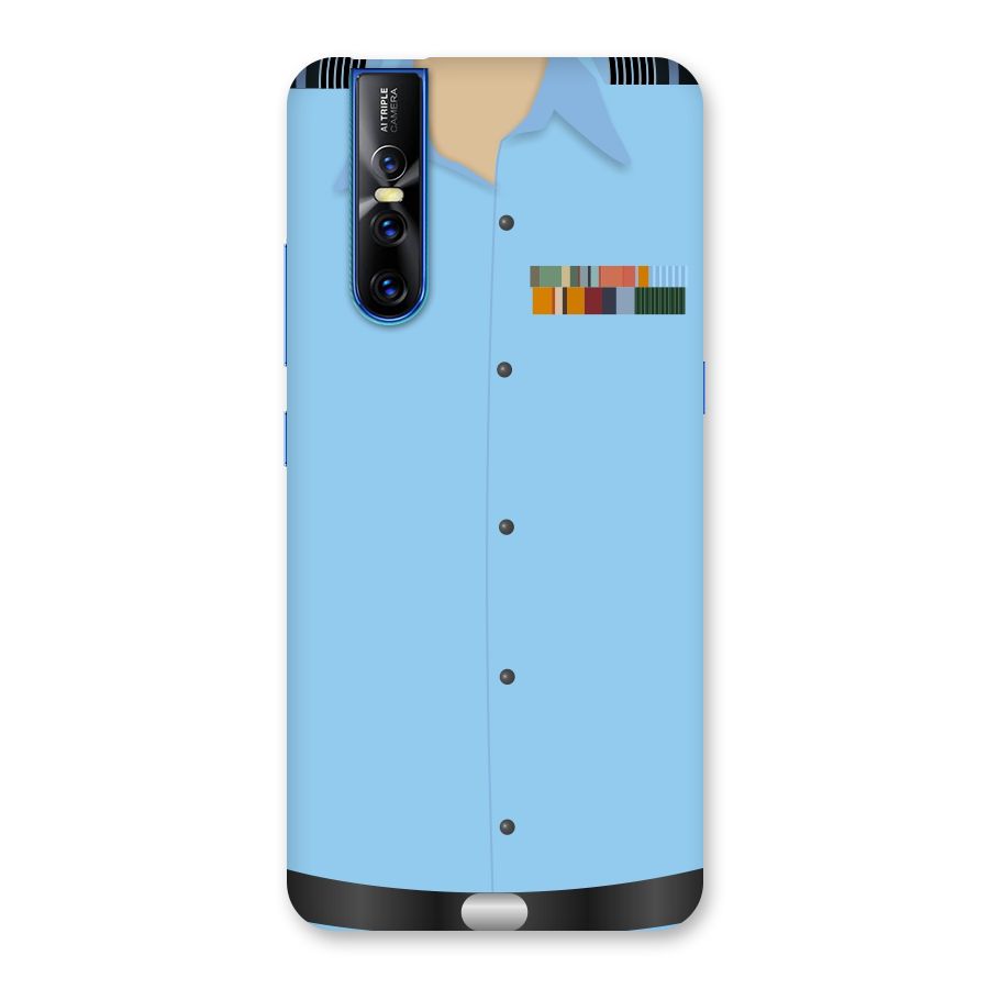 Air Force Uniform Back Case for Vivo V15 Pro
