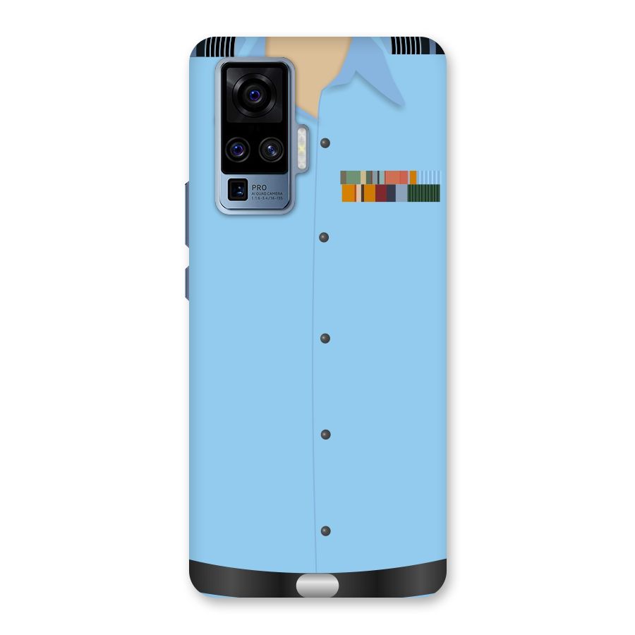 Air Force Uniform Back Case for Vivo X50 Pro