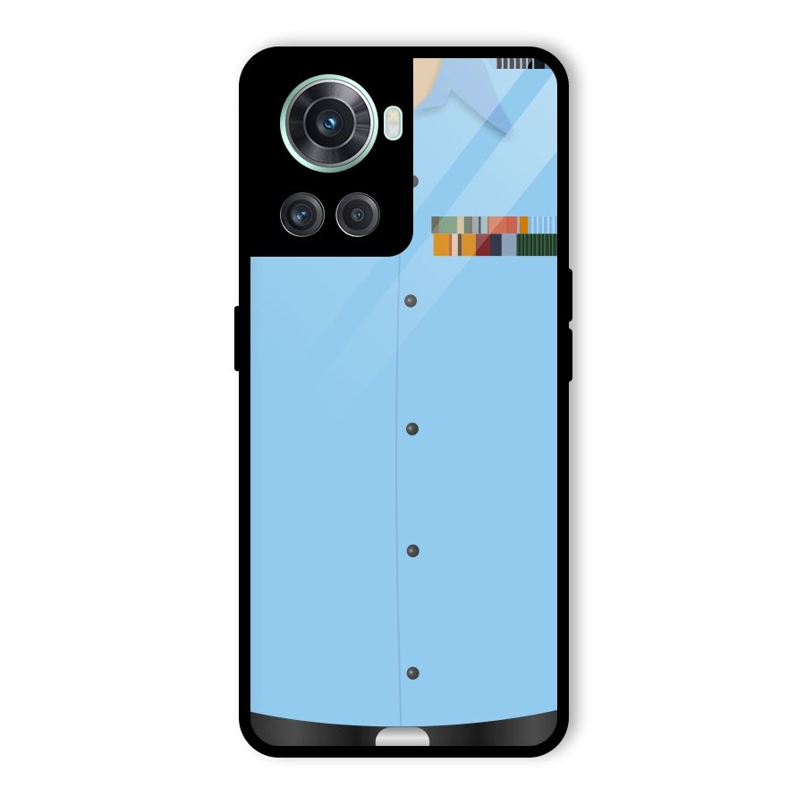Air Force Uniform Glass Back Case for OnePlus 10R
