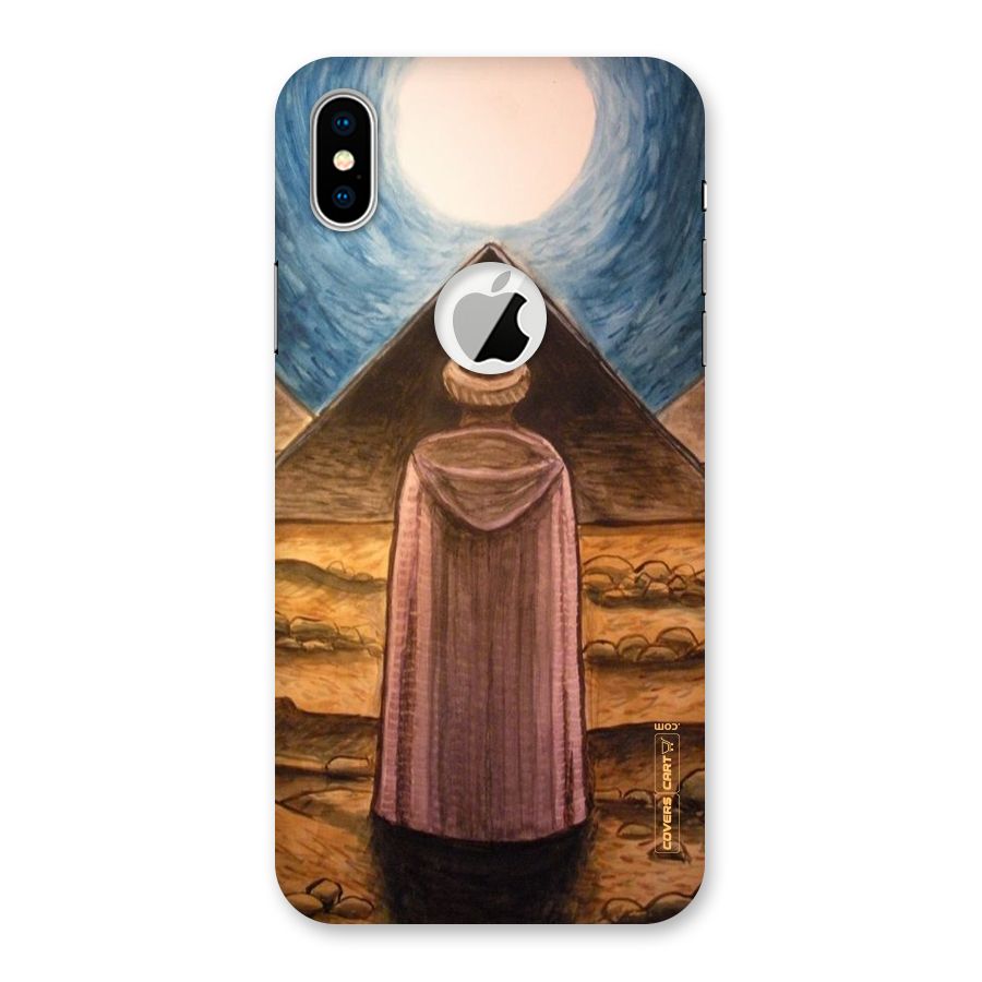Alchemist Art Back Case for iPhone X Logo Cut