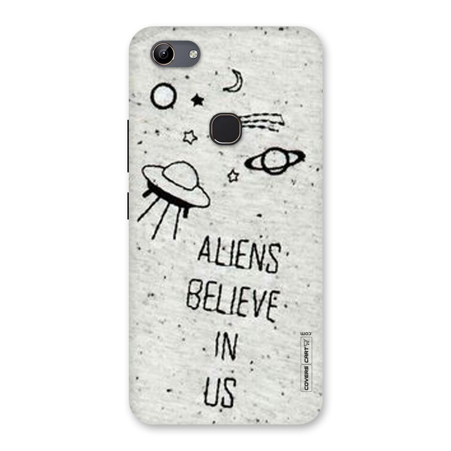Aliens Believe In Us Back Case for Vivo Y81