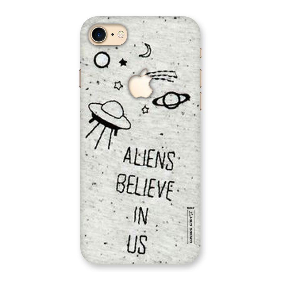 Aliens Believe In Us Back Case for iPhone 7 Apple Cut