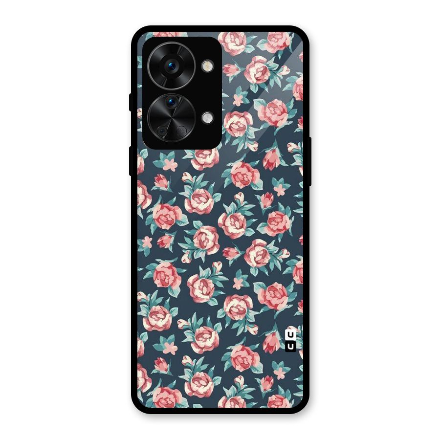 All Art Bloom Glass Back Case for OnePlus Nord 2T