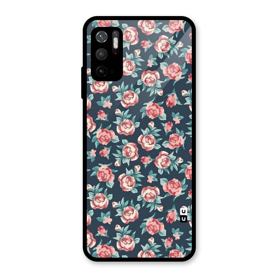 All Art Bloom Glass Back Case for Poco M3 Pro 5G