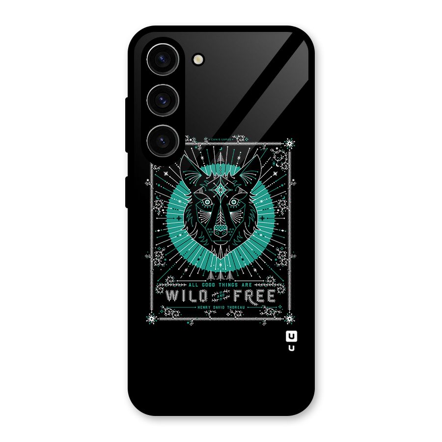 All Good Things Wild and Free Glass Back Case for Galaxy S23