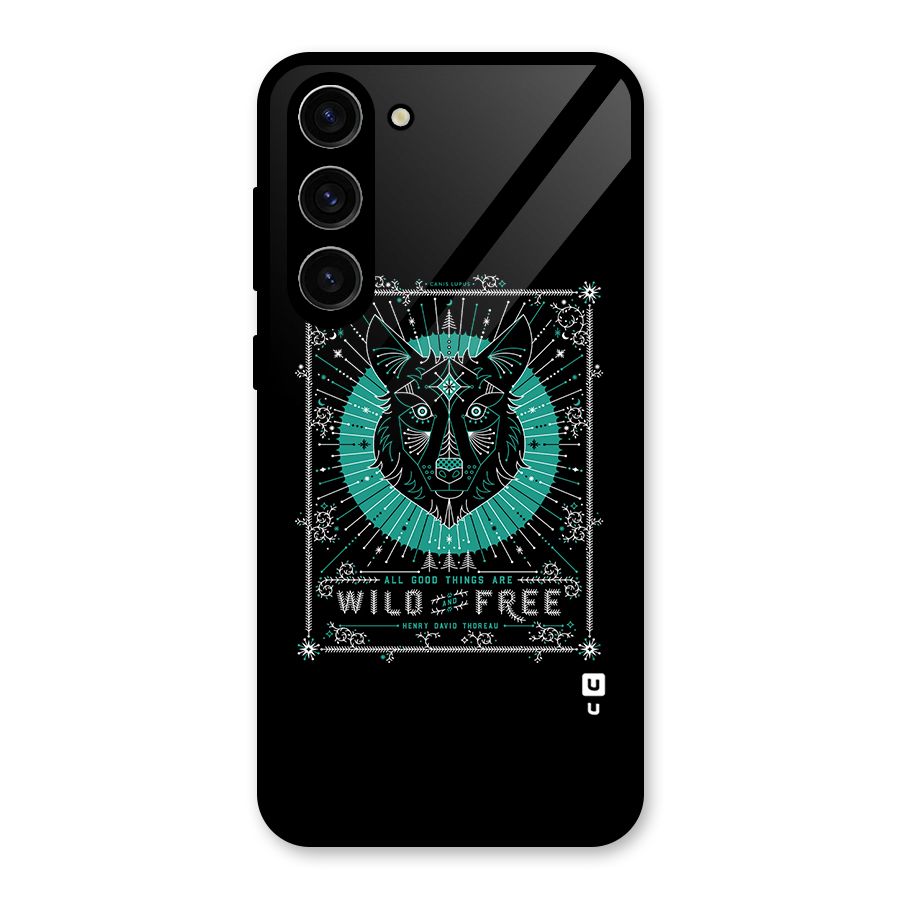 All Good Things Wild and Free Glass Back Case for Galaxy S23 Plus