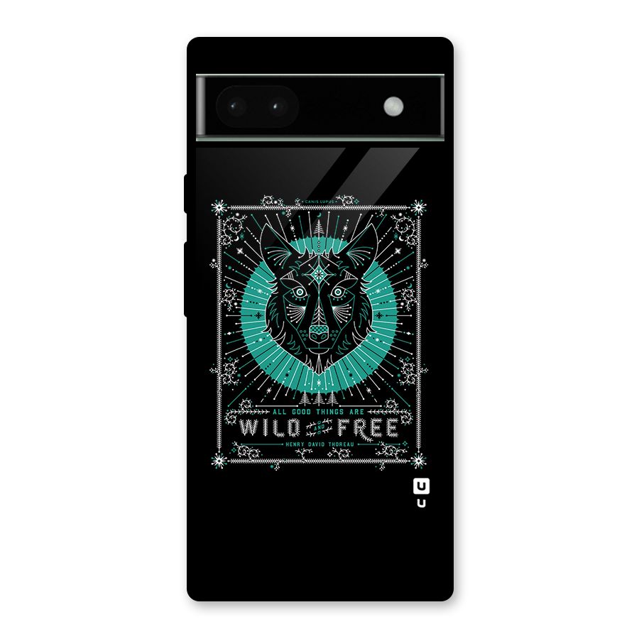 All Good Things Wild and Free Glass Back Case for Google Pixel 6a