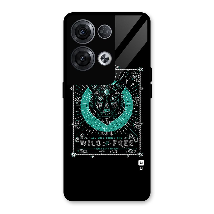 All Good Things Wild and Free Glass Back Case for Oppo Reno8 Pro 5G