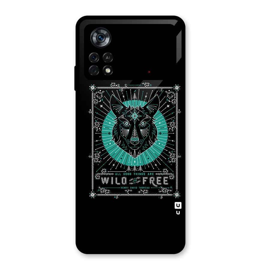 All Good Things Wild and Free Glass Back Case for Poco X4 Pro 5G