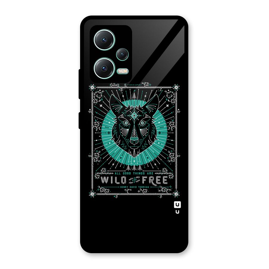 All Good Things Wild and Free Glass Back Case for Redmi Note 12 5G