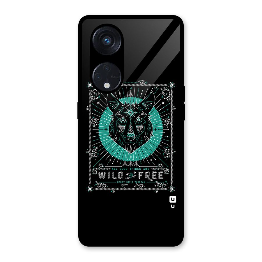 All Good Things Wild and Free Glass Back Case for Reno8 T 5G