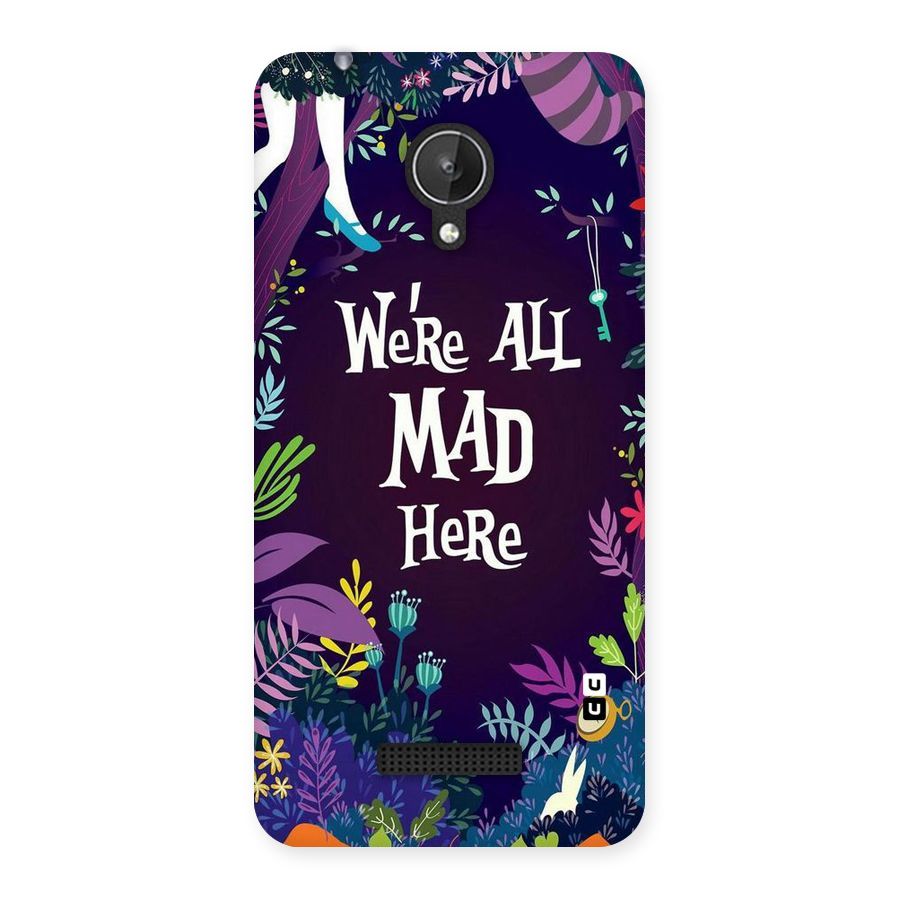 All Mad Back Case for Micromax Canvas Spark Q380