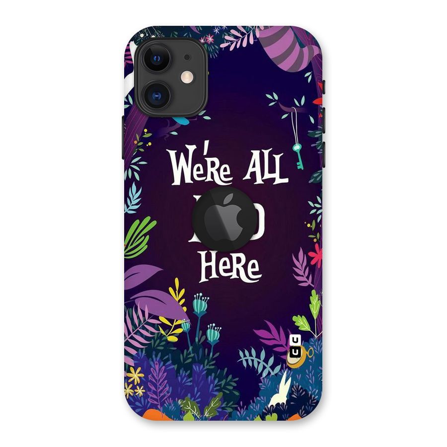 All Mad Back Case for iPhone 11 Logo Cut