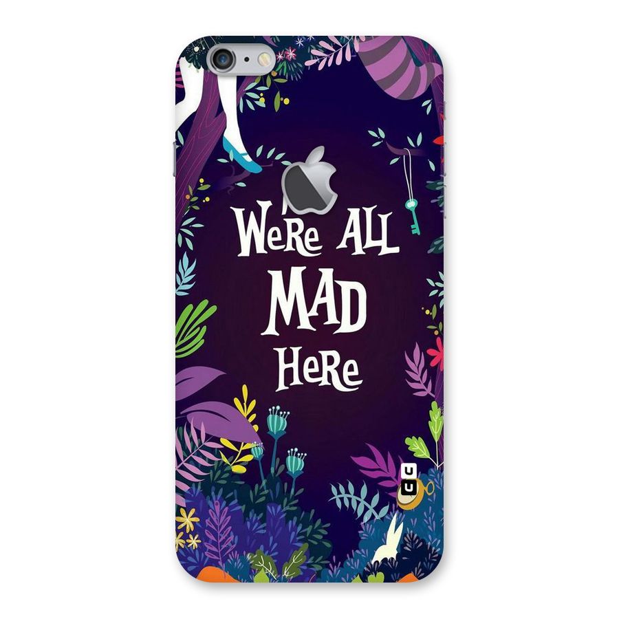All Mad Back Case for iPhone 6 Plus 6S Plus Logo Cut