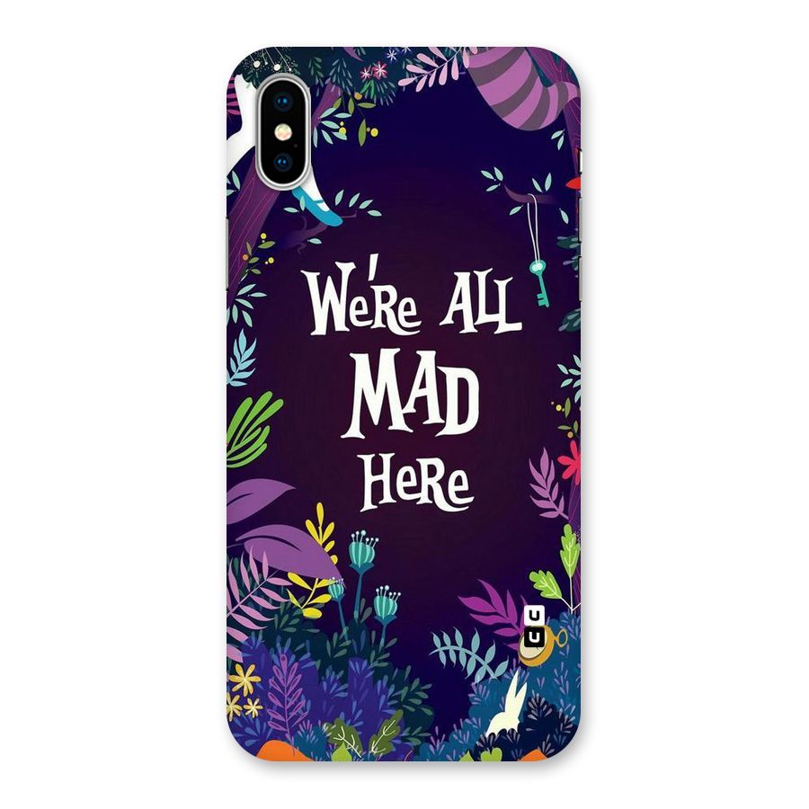 All Mad Back Case for iPhone XS