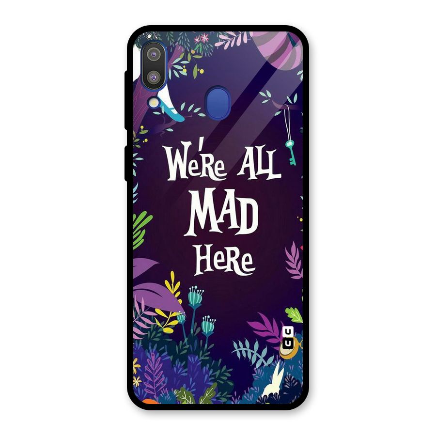 All Mad Glass Back Case for Galaxy M20