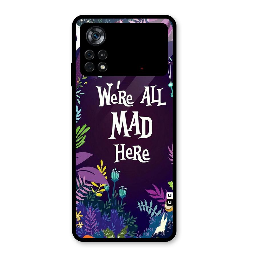All Mad Glass Back Case for Poco X4 Pro 5G