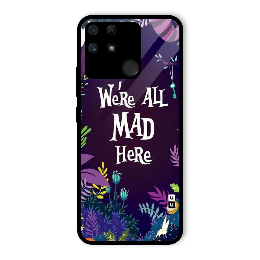 All Mad Glass Back Case for Realme Narzo 50A