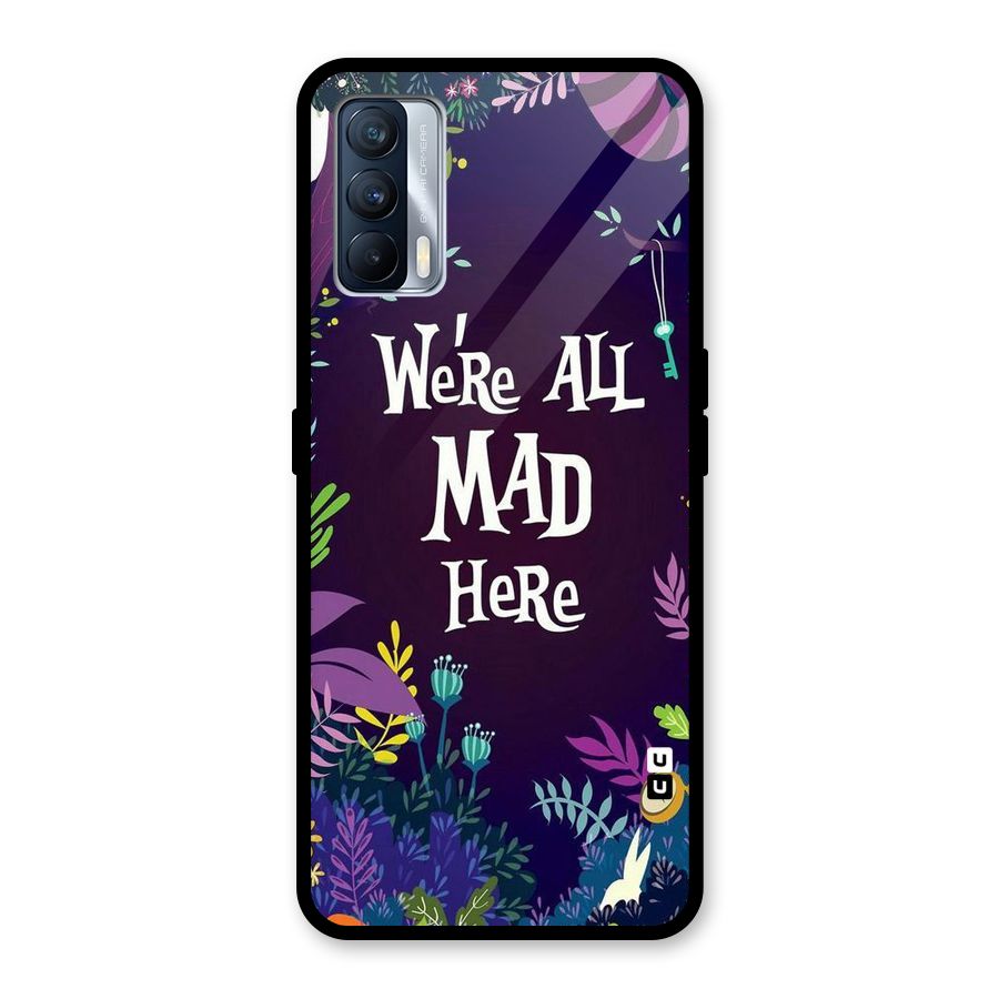 All Mad Glass Back Case for Realme X7