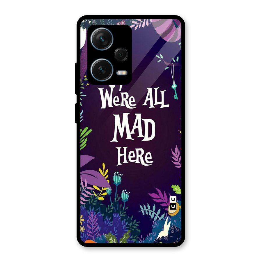 All Mad Glass Back Case for Redmi Note 12 Pro Plus 5G
