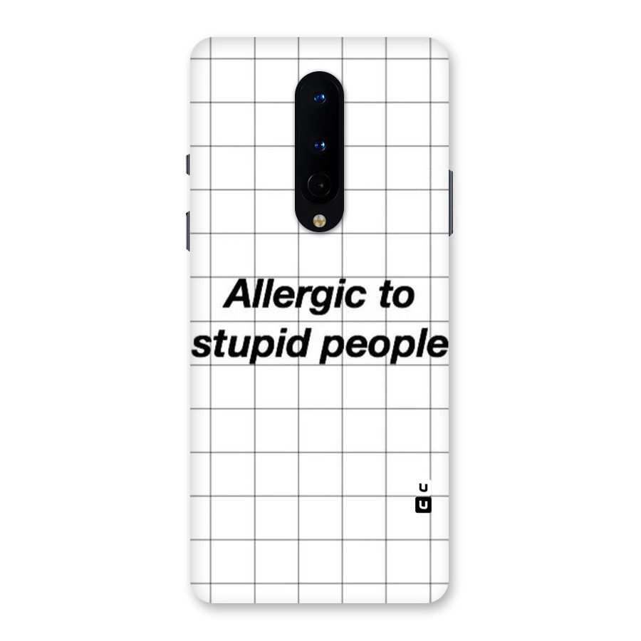 Allergic Back Case for OnePlus 8