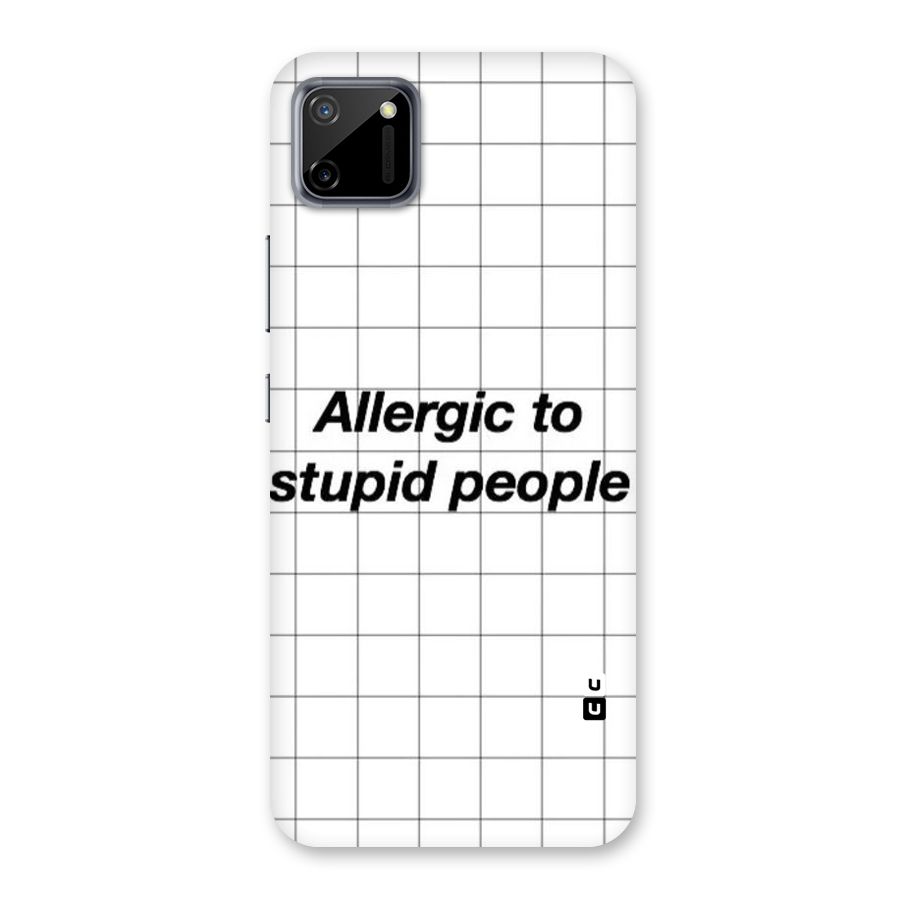 Allergic Back Case for Realme C11