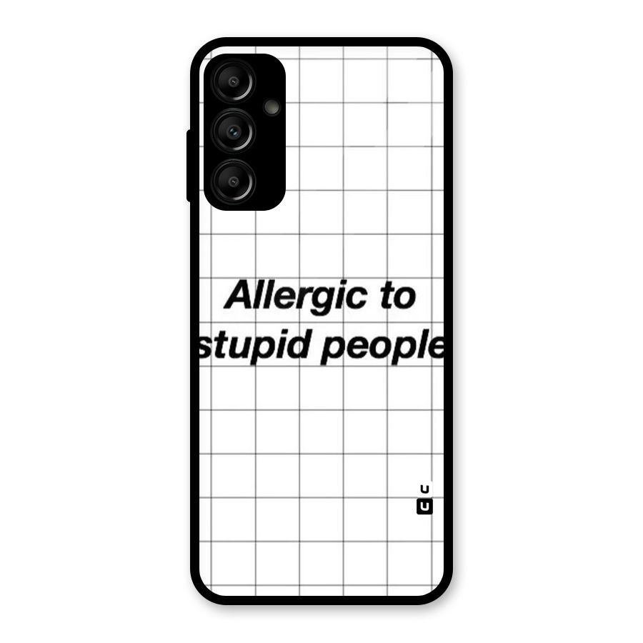 Allergic Glass Back Case for Galaxy A14 5G