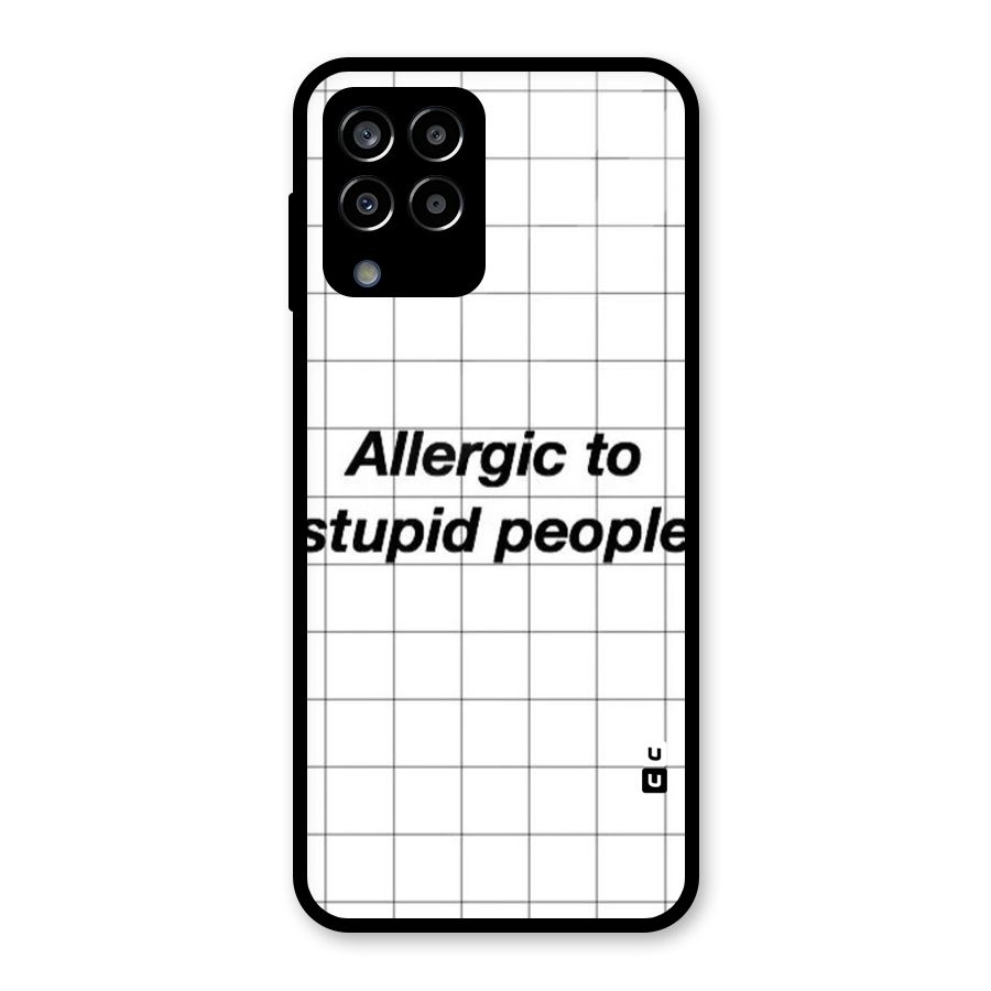 Allergic Glass Back Case for Galaxy M33