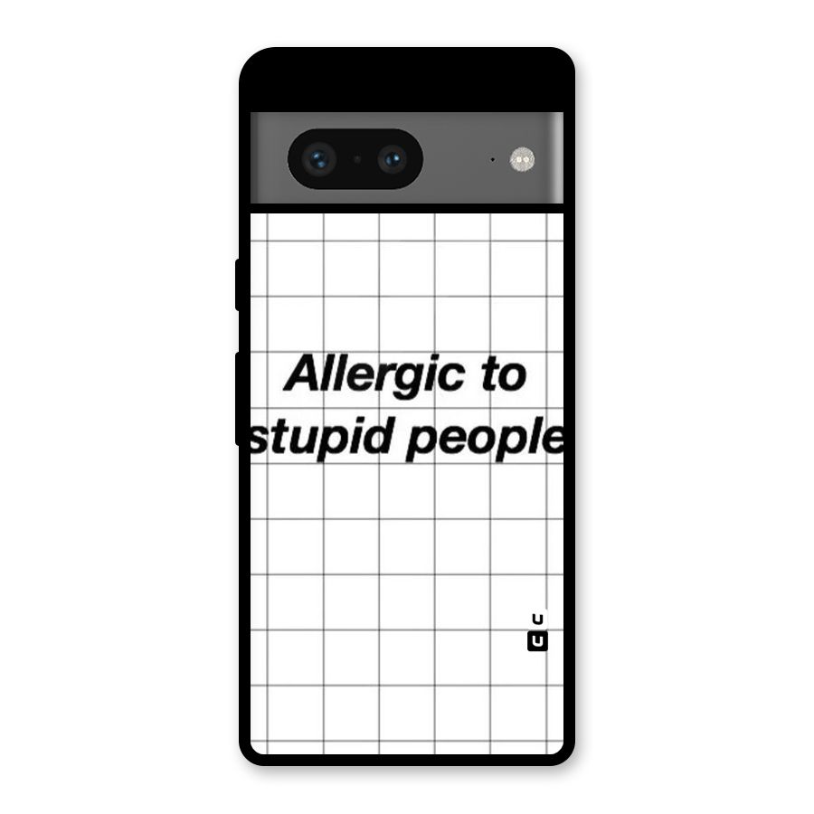 Allergic Glass Back Case for Google Pixel 7