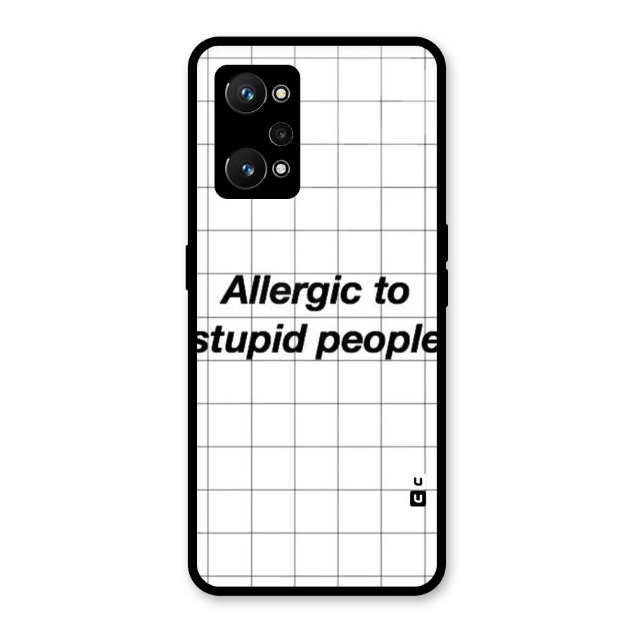 Allergic Glass Back Case for Realme GT Neo 3T