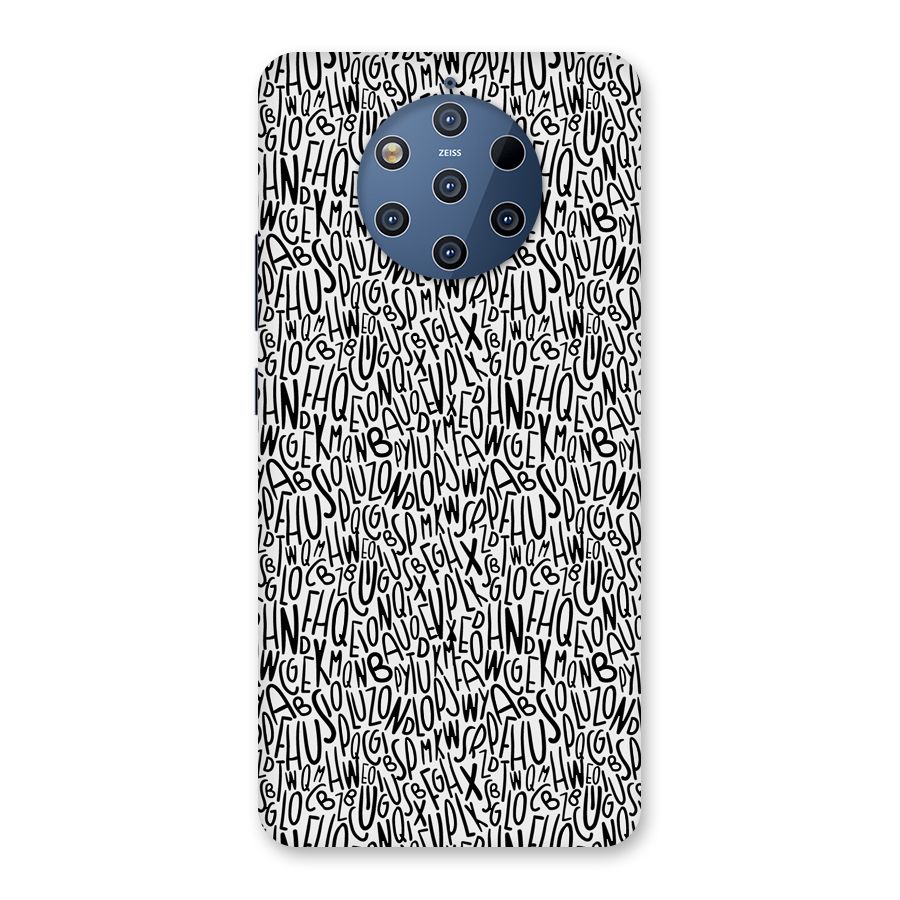 Alphabet Seamless Abstract Back Case for Nokia 9 PureView