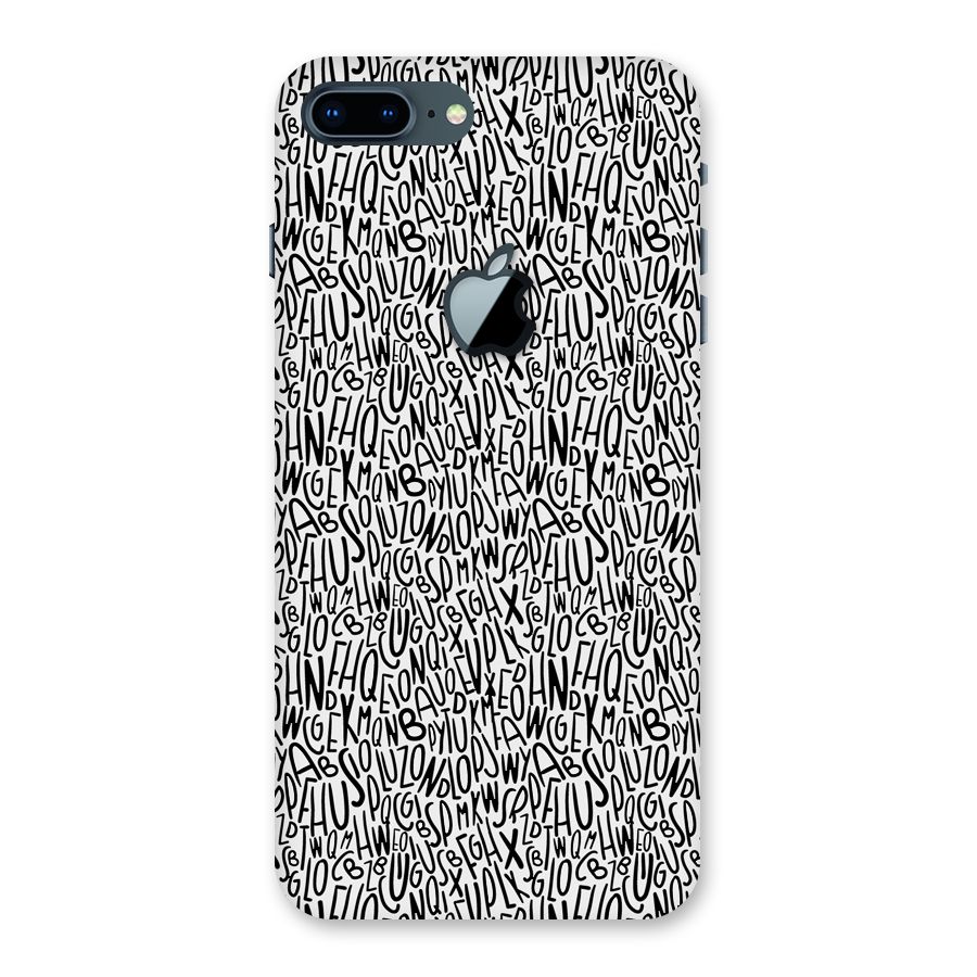 Alphabet Seamless Abstract Back Case for iPhone 7 Plus Apple Cut