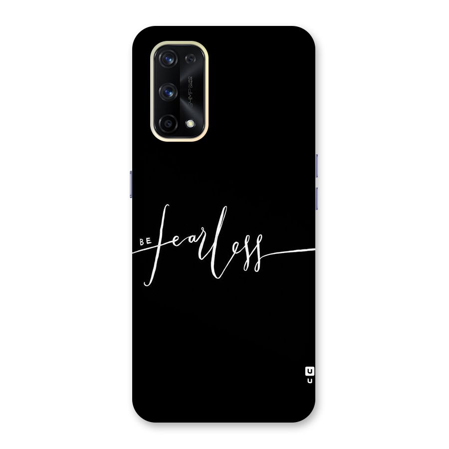 Always Be Fearless Glass Back Case for Realme X7 Pro