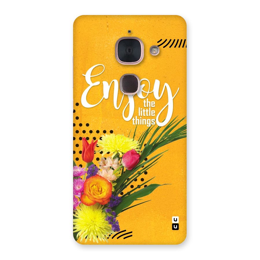 Always Enjoy Little Things Back Case for Le Max 2