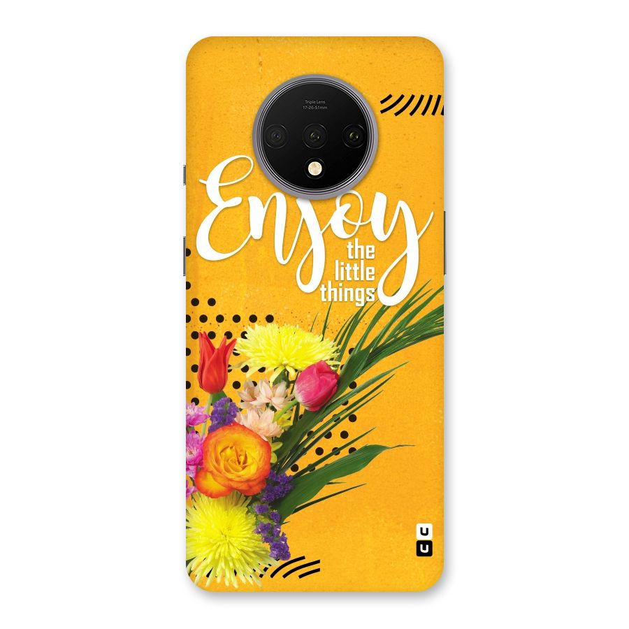 Always Enjoy Little Things Back Case for OnePlus 7T