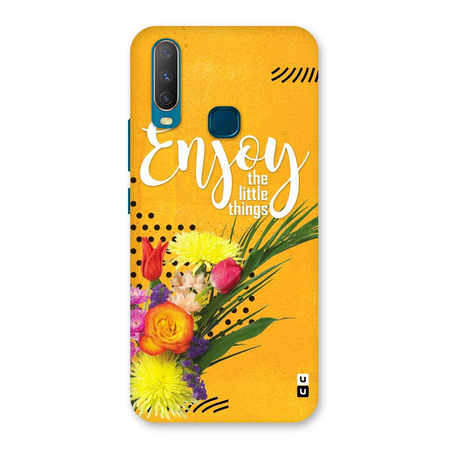 Always Enjoy Little Things Back Case for Vivo Y15