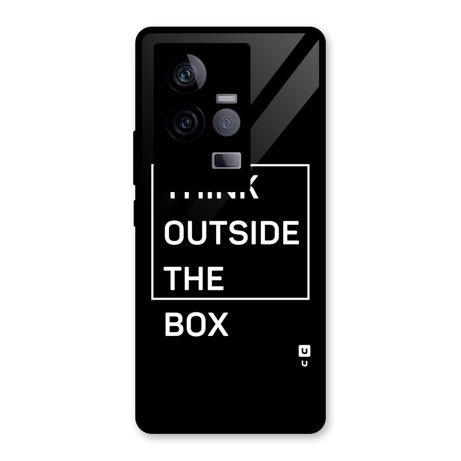Always Think Outside Glass Back Case for Vivo iQOO 11 5G
