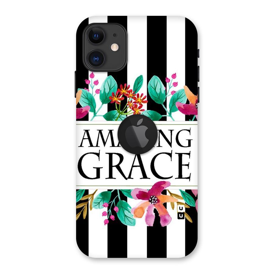 Amazing Grace Back Case for iPhone 11 Logo Cut