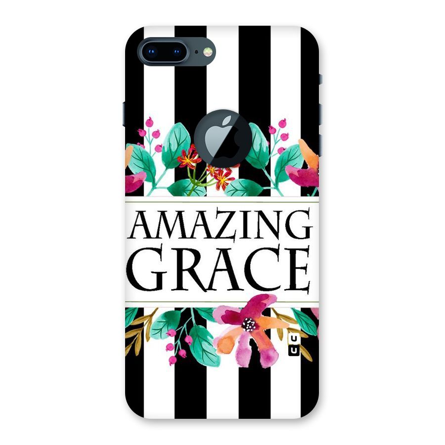 Amazing Grace Back Case for iPhone 7 Plus Logo Cut