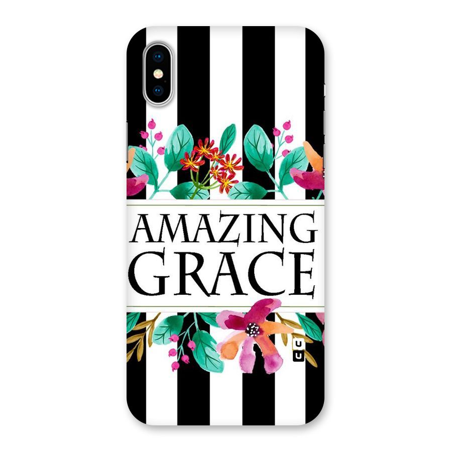 Amazing Grace Back Case for iPhone XS