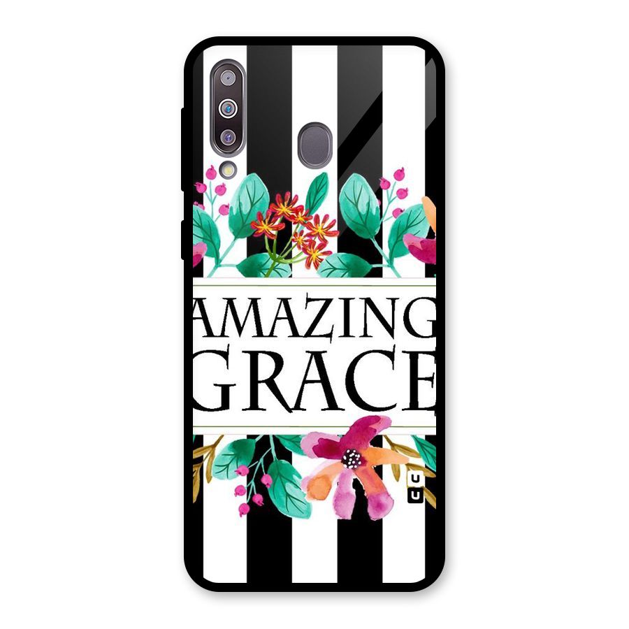 Amazing Grace Glass Back Case for Galaxy M30