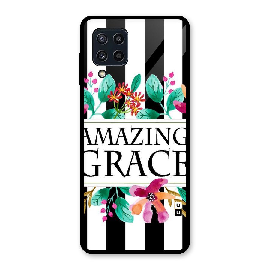 Amazing Grace Glass Back Case for Galaxy M32
