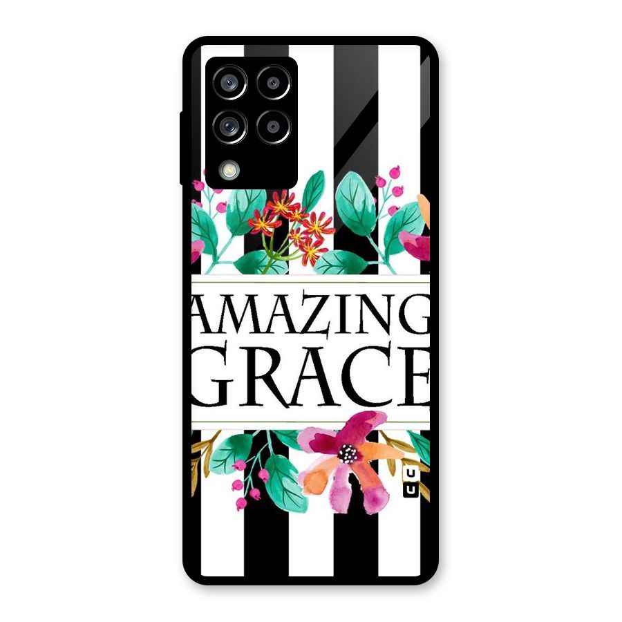 Amazing Grace Glass Back Case for Galaxy M53 5G