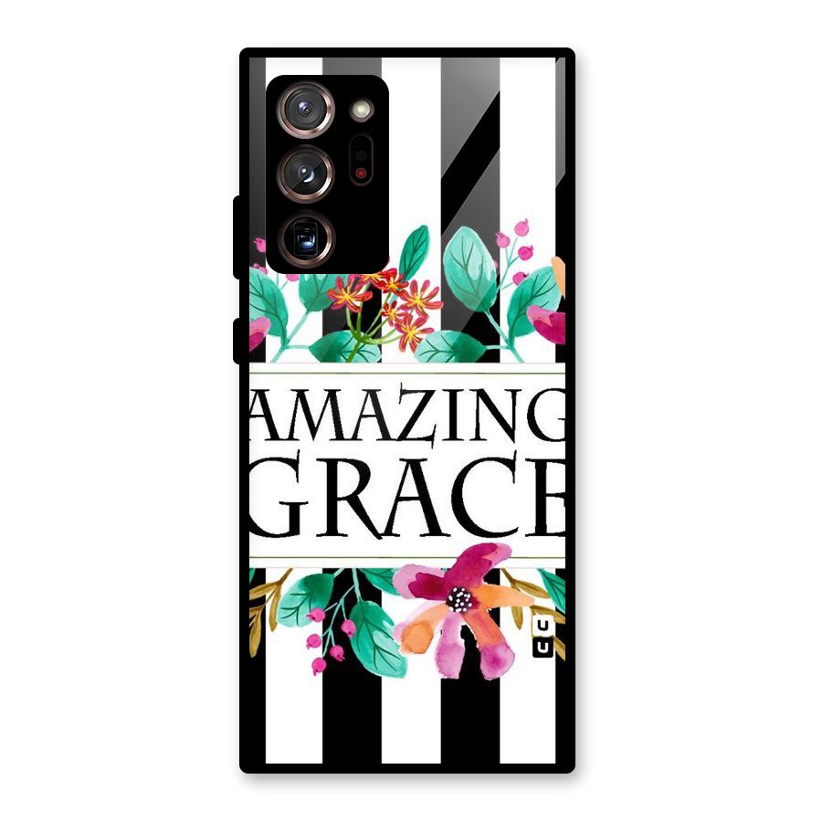 Amazing Grace Glass Back Case for Galaxy Note 20 Ultra 5G
