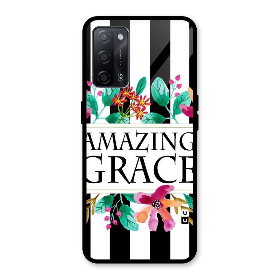 Amazing Grace Glass Back Case for Oppo A53s 5G